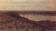 Levitan, Isaak The Flub Sura of the high bank oil painting